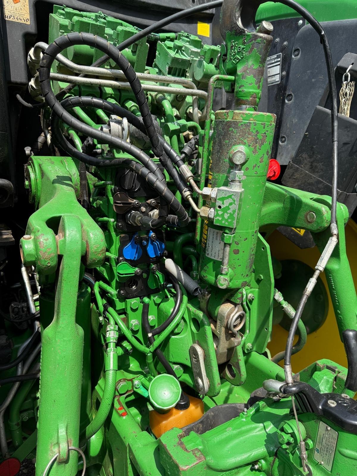Traktor Türe ait John Deere 6215R, Gebrauchtmaschine içinde Eching (resim 12)