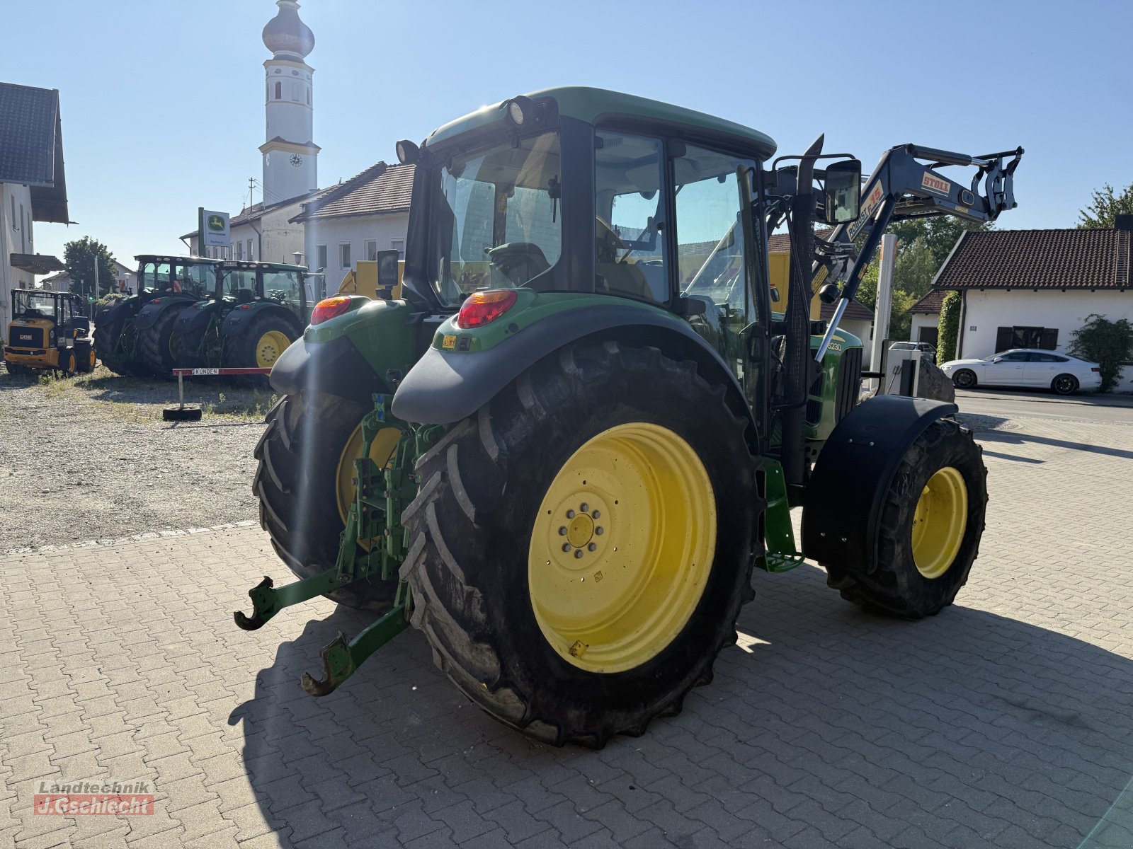 Traktor Türe ait John Deere 6230 mit Frontlader, Gebrauchtmaschine içinde Mühldorf (resim 8)