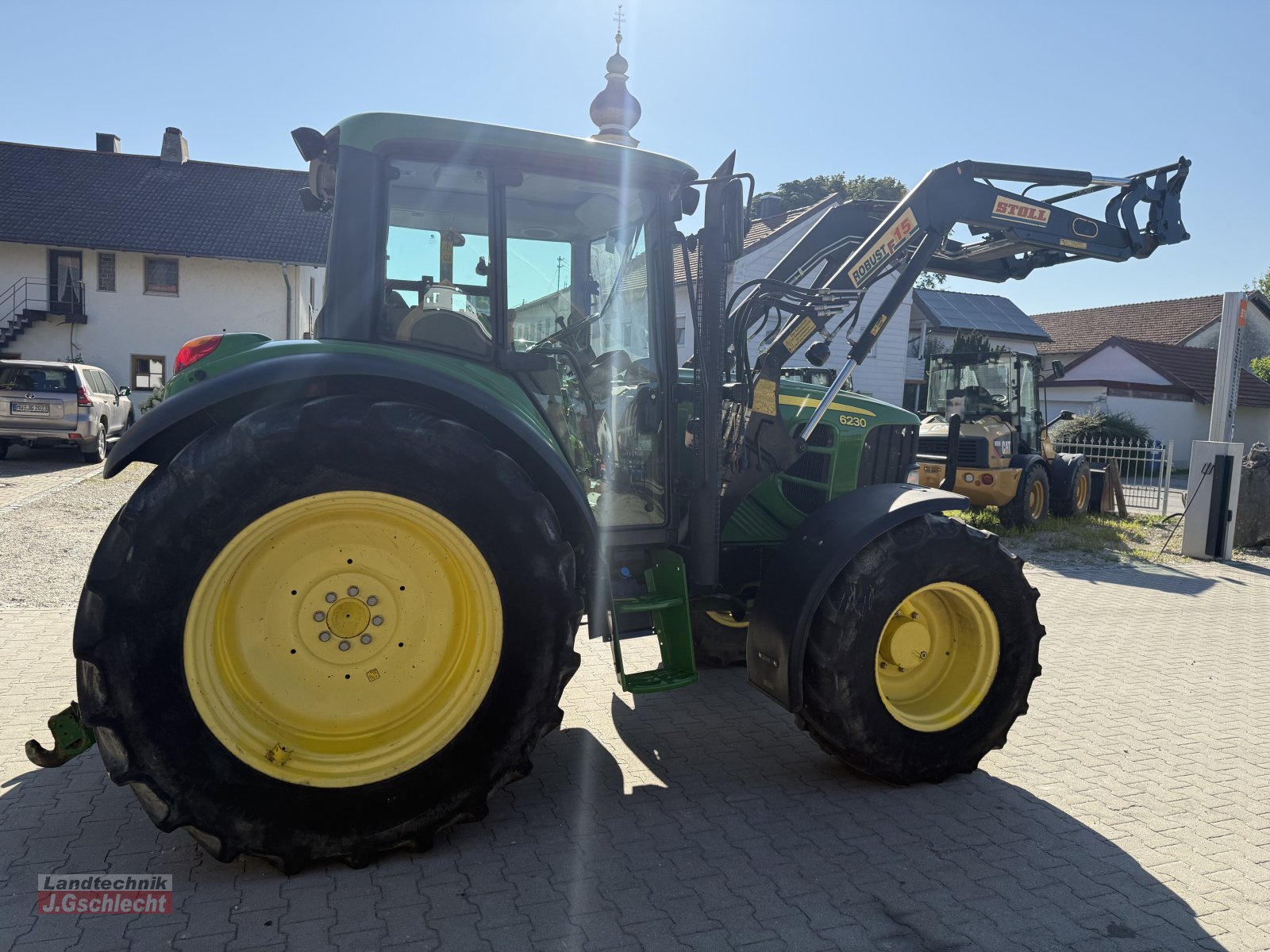 Traktor Türe ait John Deere 6230 mit Frontlader, Gebrauchtmaschine içinde Mühldorf (resim 9)