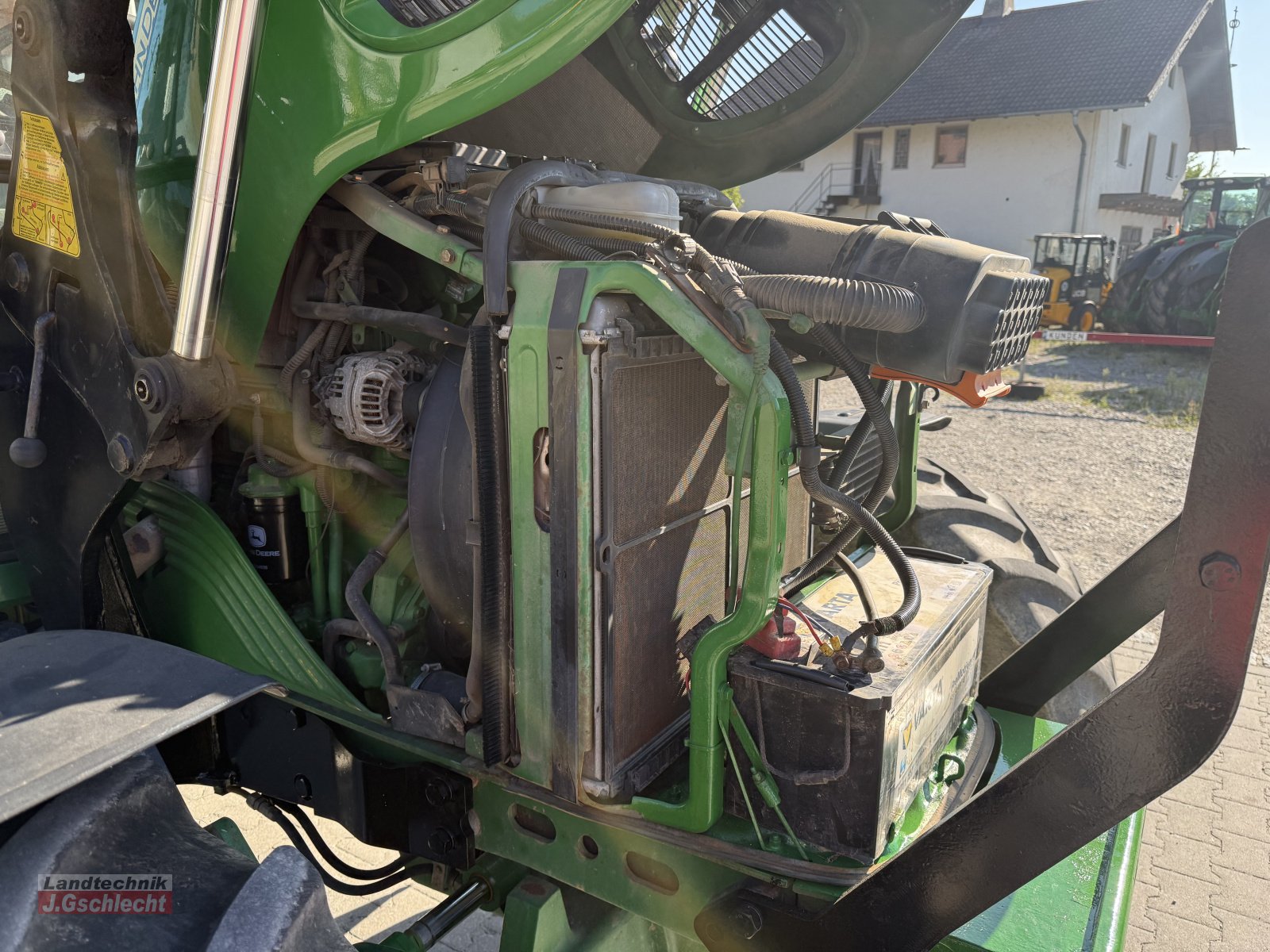 Traktor Türe ait John Deere 6230 mit Frontlader, Gebrauchtmaschine içinde Mühldorf (resim 16)