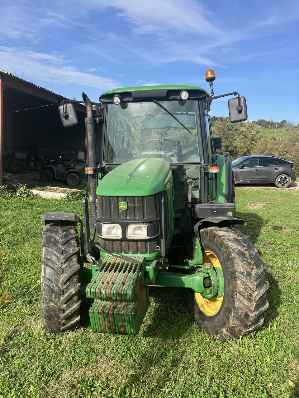 Traktor типа John Deere 6230, Gebrauchtmaschine в MORLHON LE HAUT (Фотография 3)