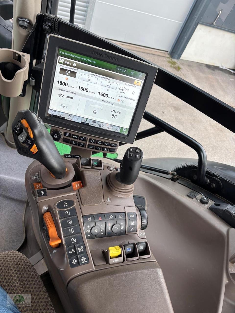 Traktor Türe ait John Deere 6230R - Command PRO, Gebrauchtmaschine içinde Hofheim (resim 12)