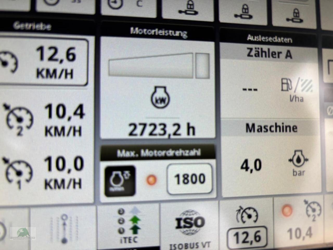 Traktor Türe ait John Deere 6230R - Command PRO, Gebrauchtmaschine içinde Hofheim (resim 14)