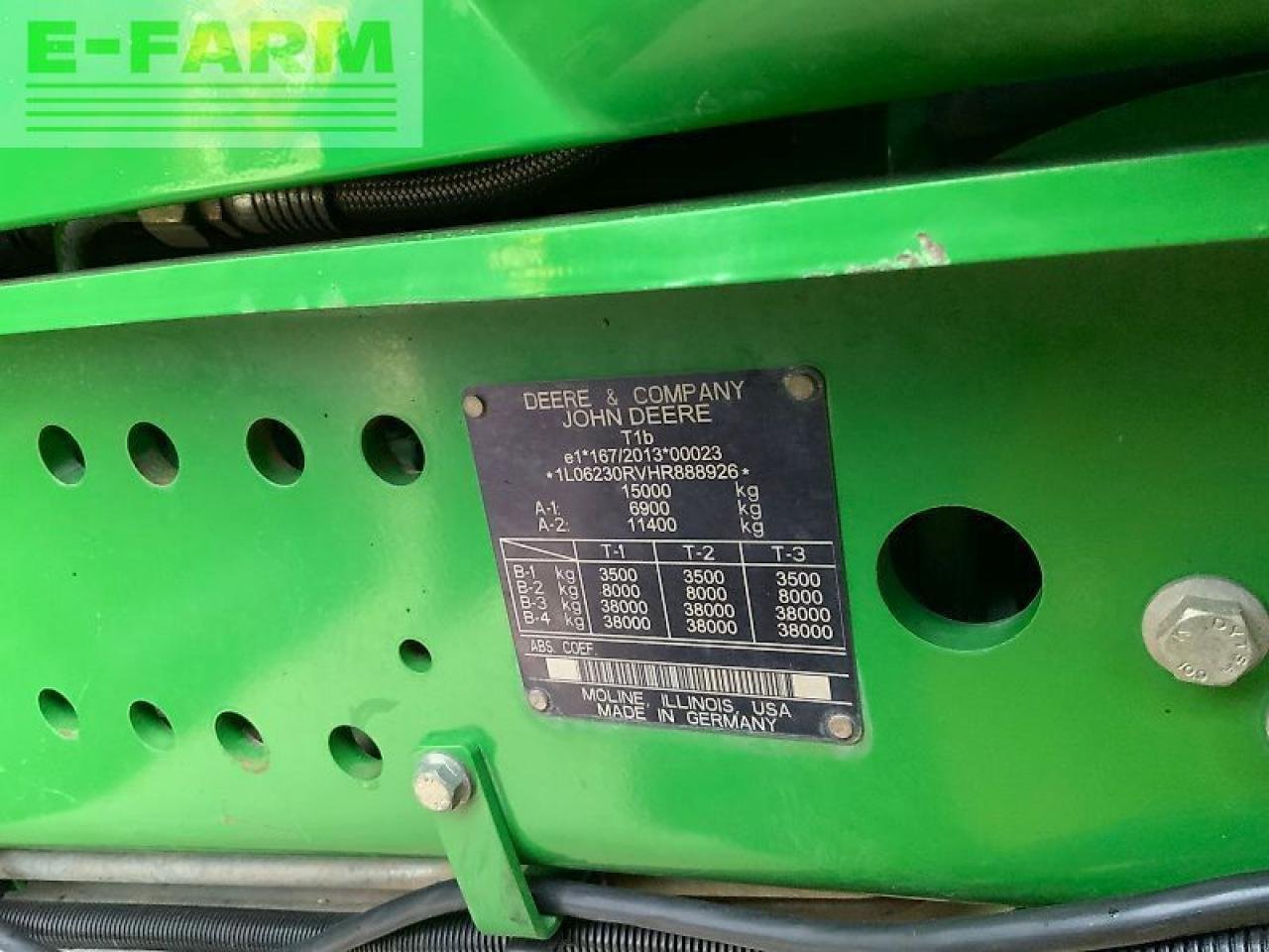 Traktor typu John Deere 6230r tractor (st24280), Gebrauchtmaschine v SHAFTESBURY (Obrázek 13)