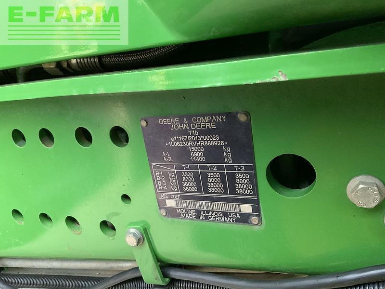 Traktor типа John Deere 6230r tractor (st24280), Gebrauchtmaschine в SHAFTESBURY (Фотография 13)