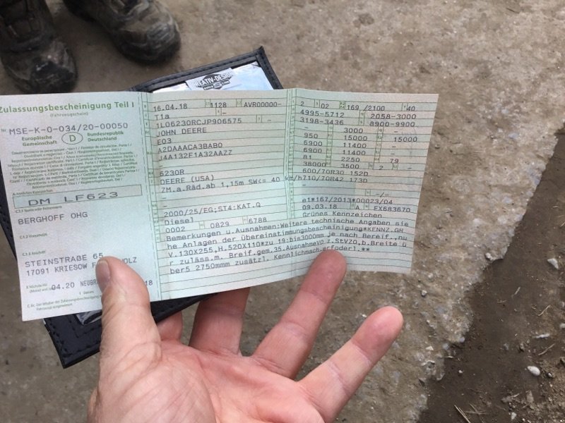 Traktor des Typs John Deere 6230R, Gebrauchtmaschine in Neubrandenburg (Bild 20)