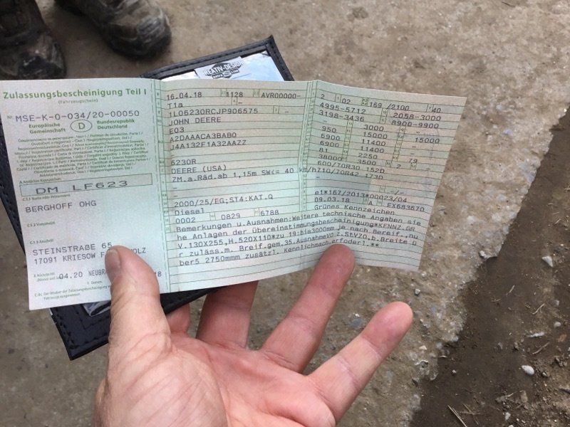 Traktor des Typs John Deere 6230R, Gebrauchtmaschine in Neubrandenburg (Bild 21)