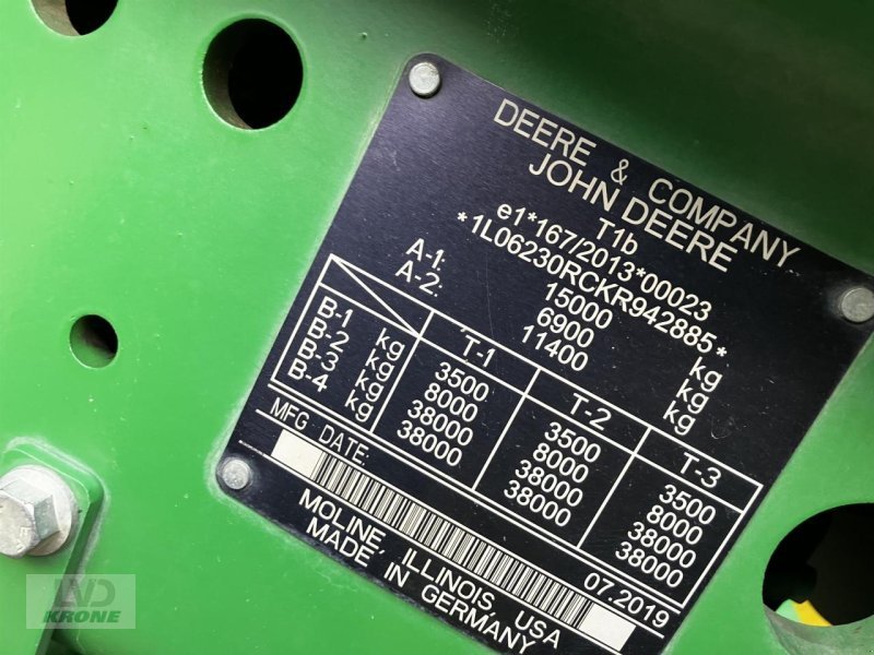 Traktor des Typs John Deere 6230R, Gebrauchtmaschine in Spelle (Bild 13)