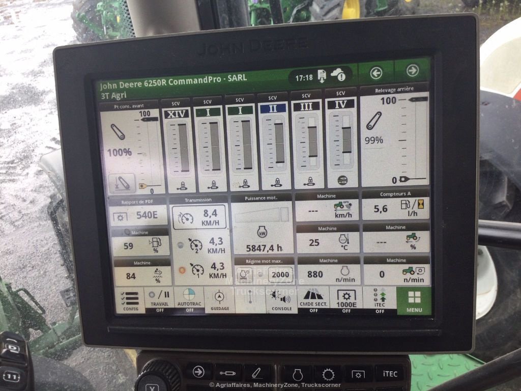 Traktor a típus John Deere 6250 R, Gebrauchtmaschine ekkor: azerailles (Kép 10)