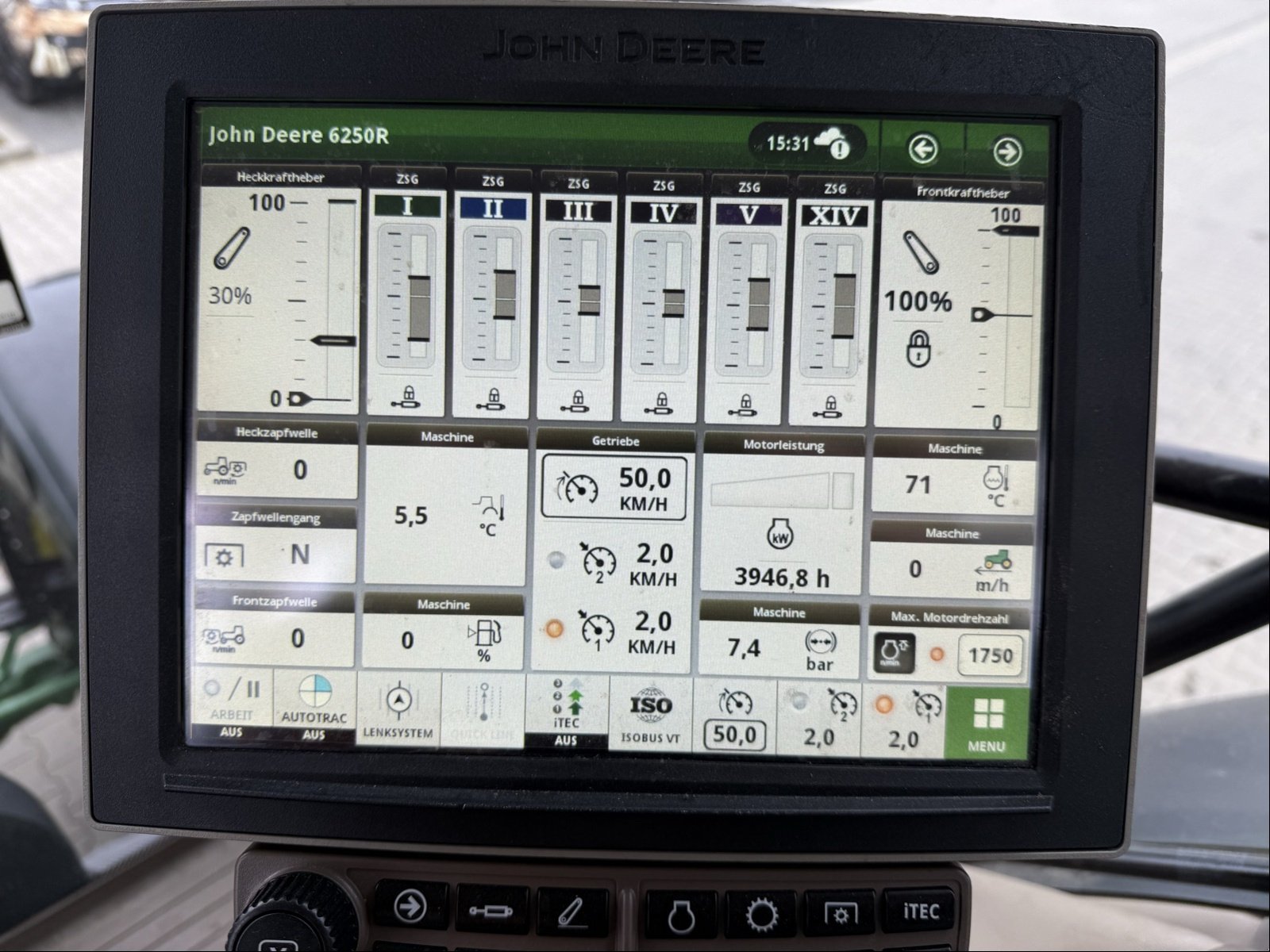 Traktor des Typs John Deere 6250 R, Gebrauchtmaschine in Bad Oldesloe (Bild 16)