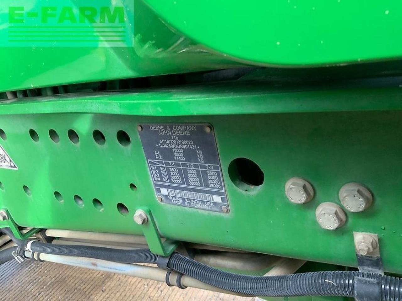 Traktor of the type John Deere 6250r tractor (st25643), Gebrauchtmaschine in SHAFTESBURY (Picture 19)