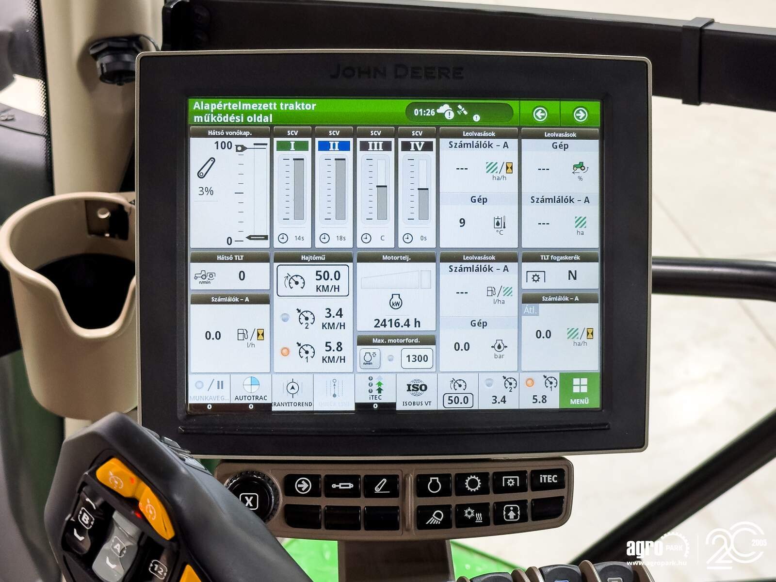 Traktor of the type John Deere 6250R, Gebrauchtmaschine in Csengele (Picture 18)