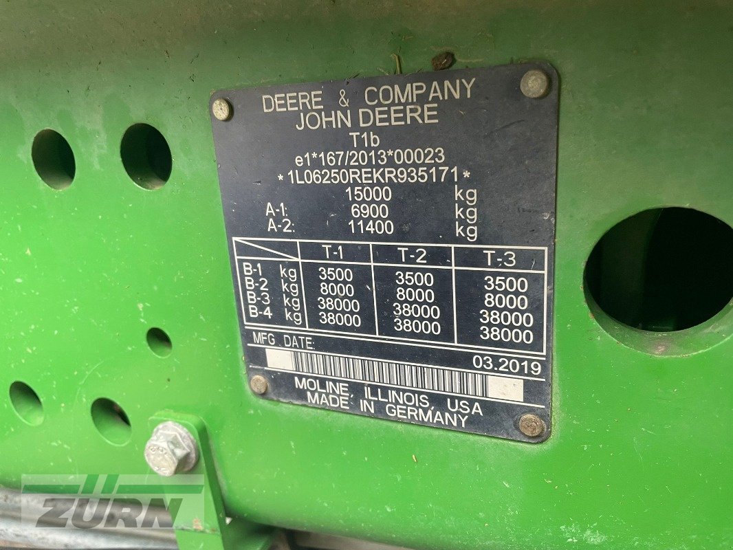 Traktor of the type John Deere 6250R, Gebrauchtmaschine in Schöntal-Westernhausen (Picture 5)