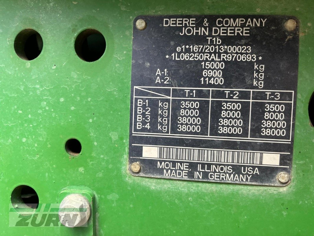 Traktor typu John Deere 6250R, Gebrauchtmaschine v Kanzach (Obrázek 30)