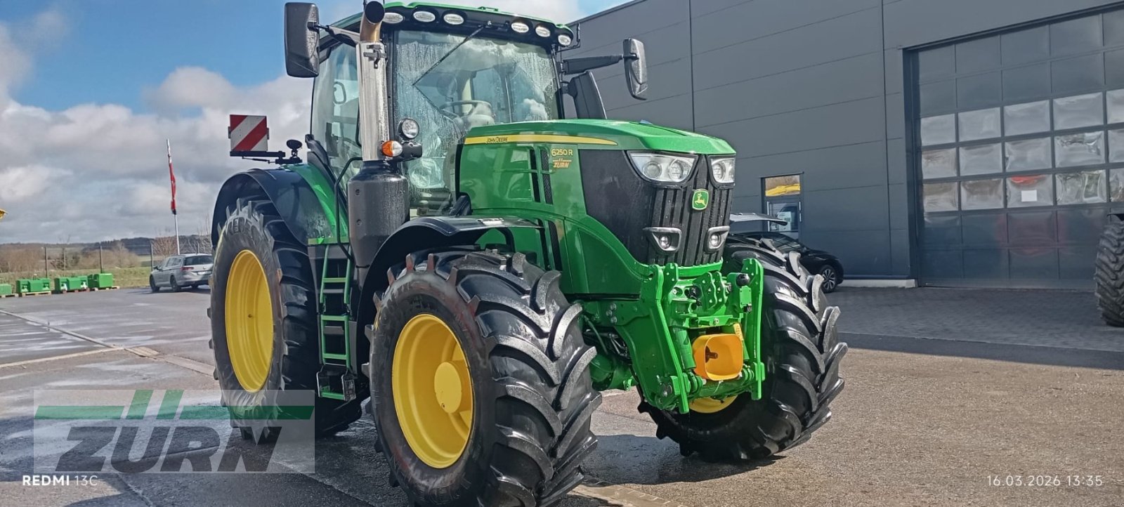 Traktor des Typs John Deere 6250R, Gebrauchtmaschine in Rot am See (Bild 1)