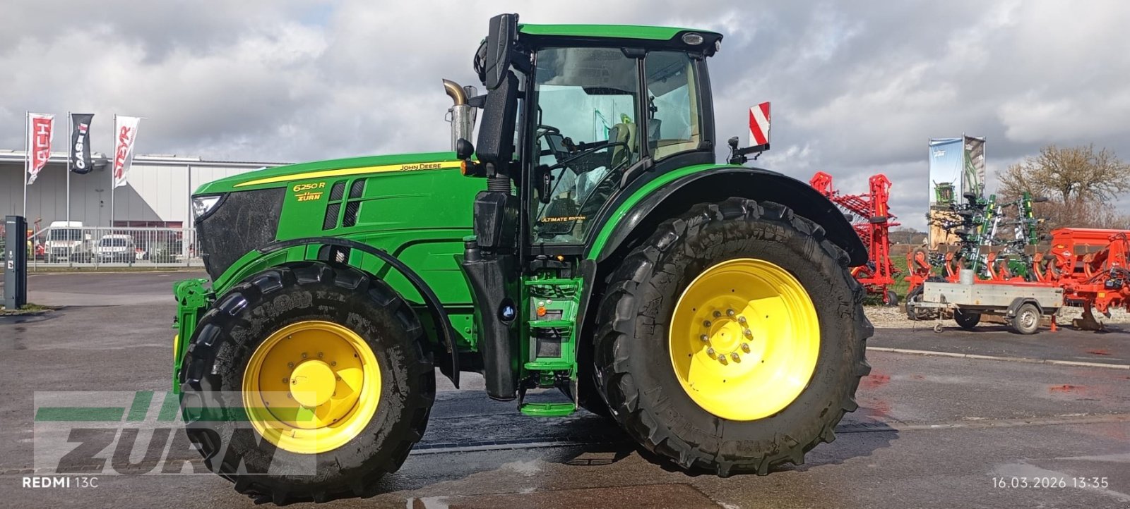 Traktor des Typs John Deere 6250R, Gebrauchtmaschine in Rot am See (Bild 2)