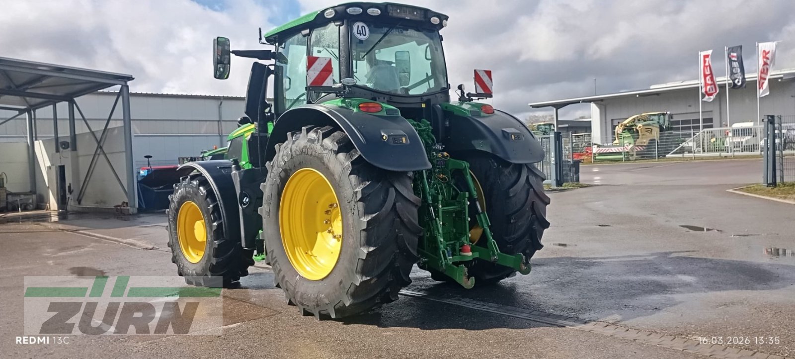 Traktor des Typs John Deere 6250R, Gebrauchtmaschine in Rot am See (Bild 5)