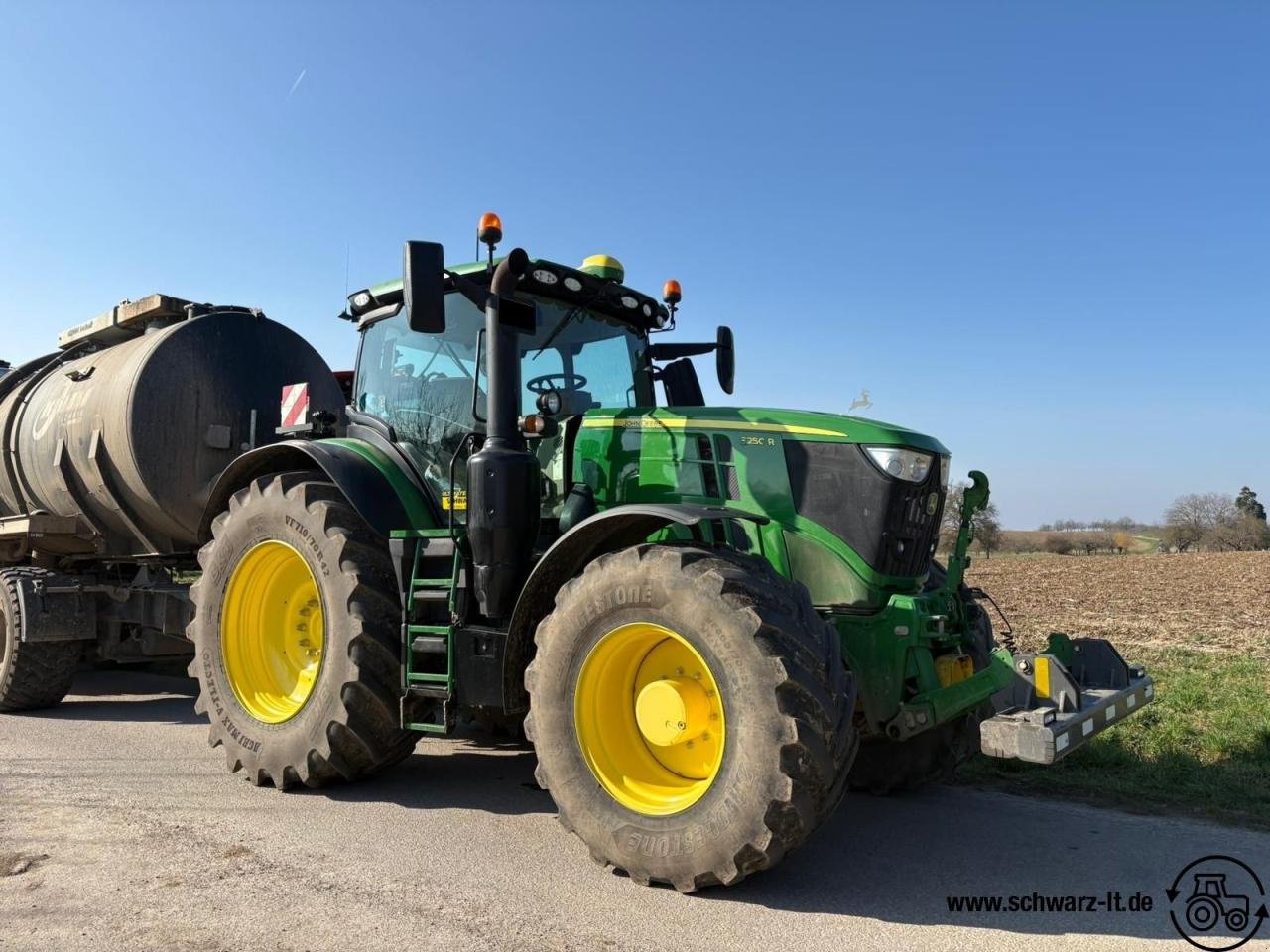 Traktor Türe ait John Deere 6250R, Gebrauchtmaschine içinde Aspach (resim 1)