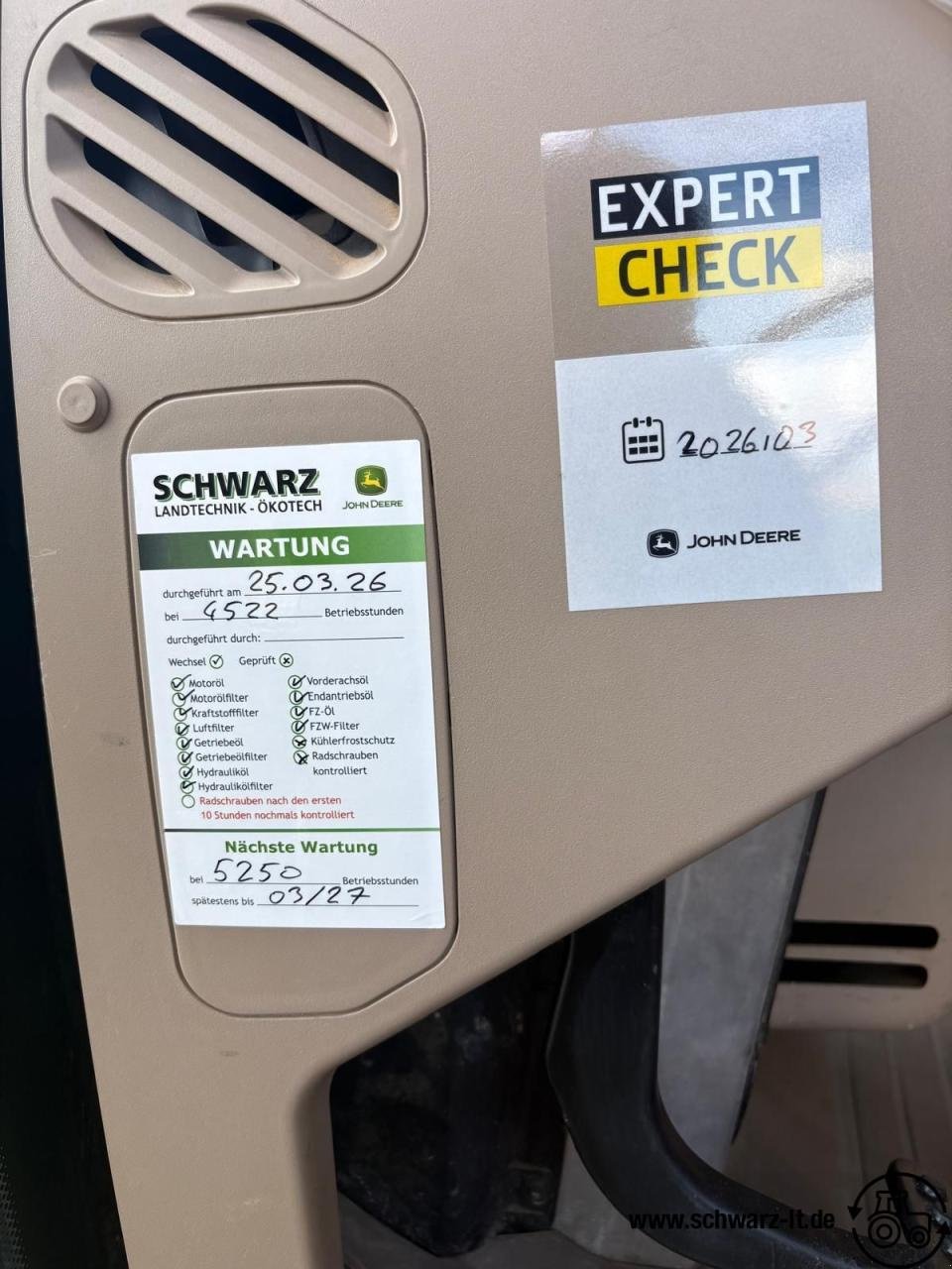 Traktor типа John Deere 6250R, Gebrauchtmaschine в Aspach (Фотография 17)