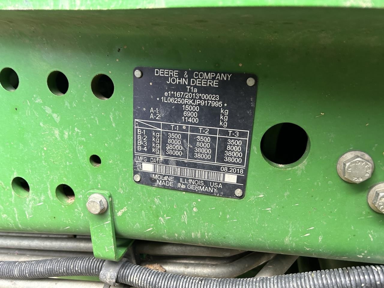 Traktor tip John Deere 6250R, Gebrauchtmaschine in Redsted M (Poză 16)