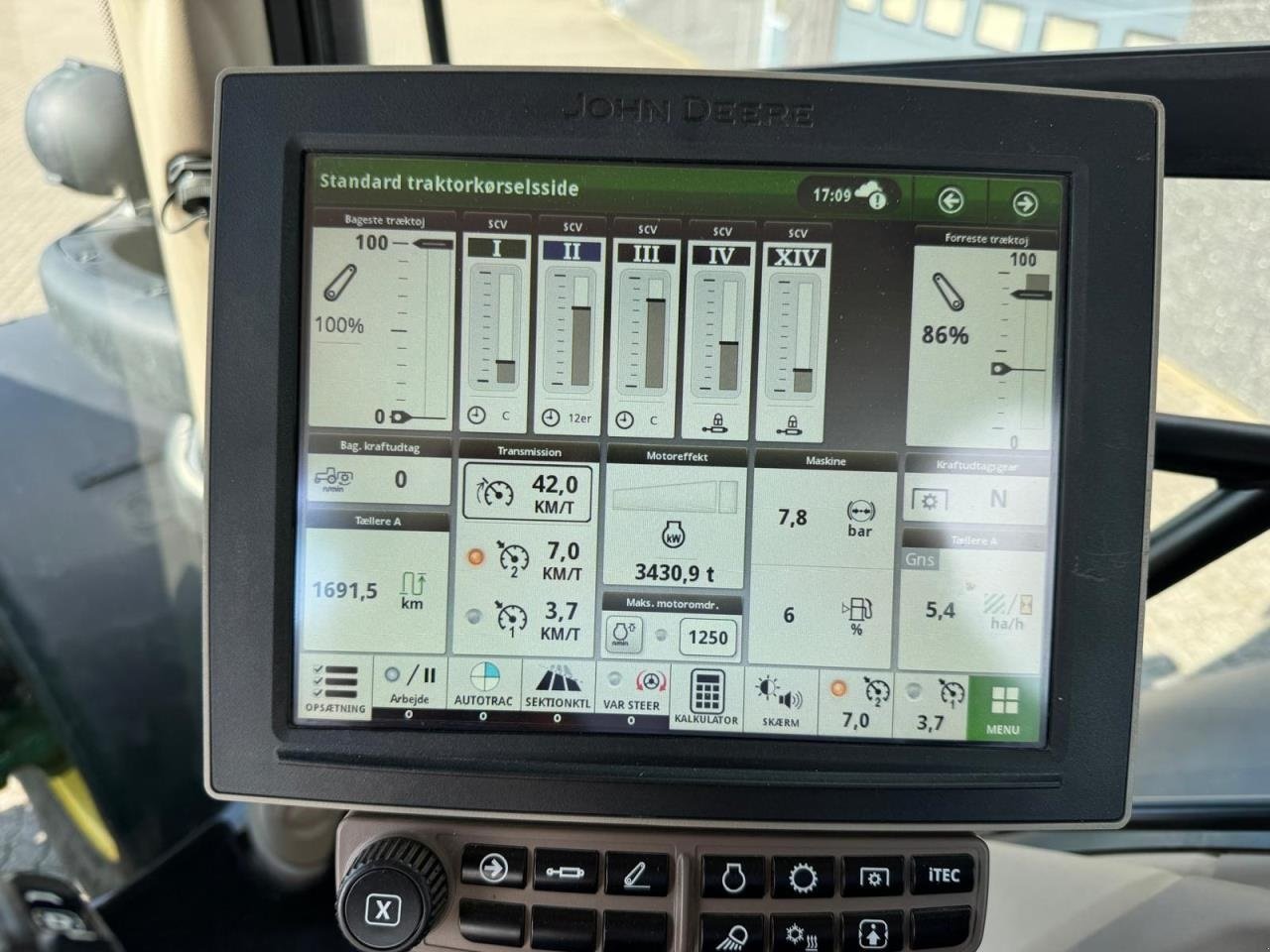 Traktor типа John Deere 6250R, Gebrauchtmaschine в Bramming (Фотография 5)