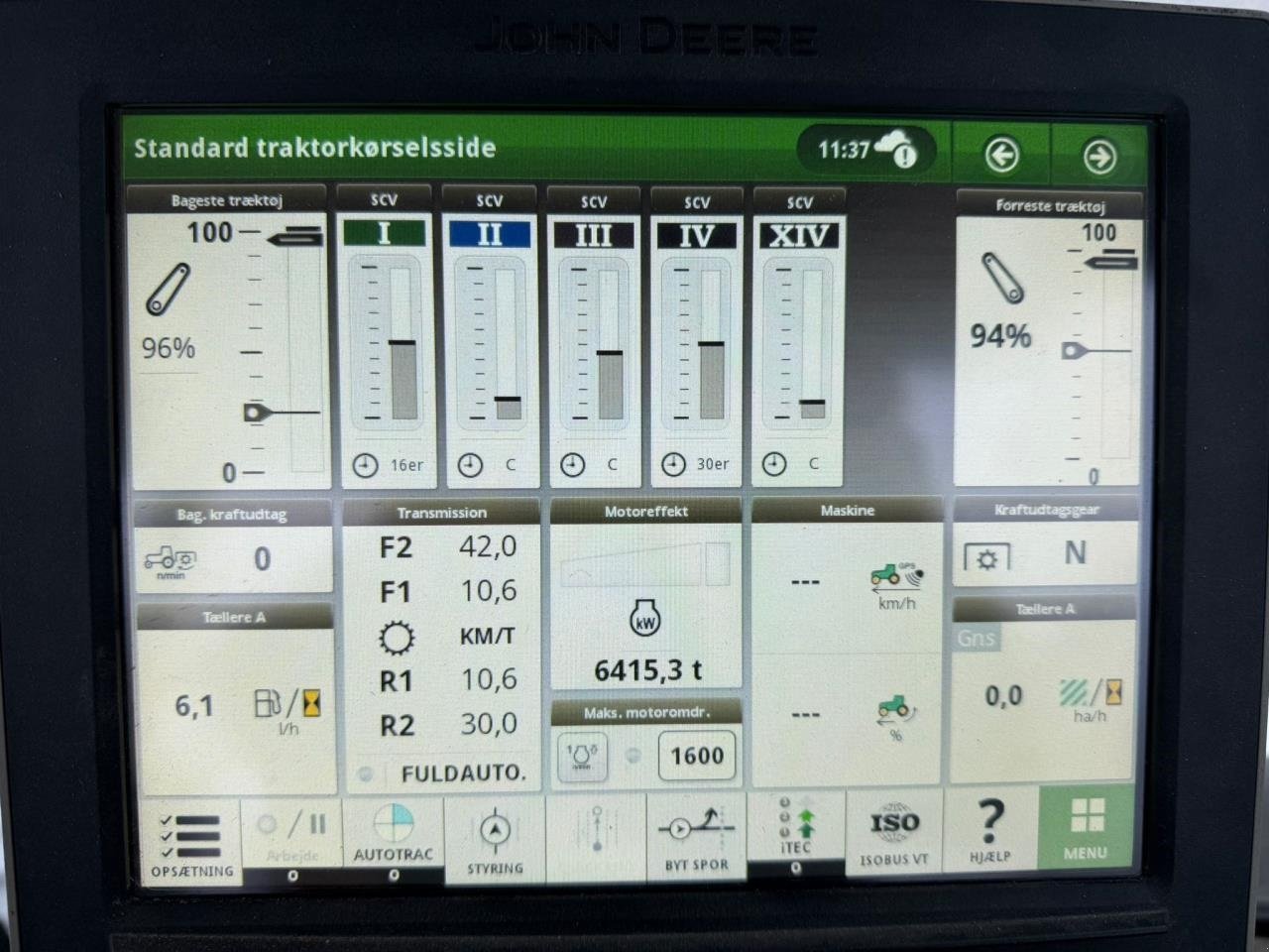 Traktor des Typs John Deere 6250R, Gebrauchtmaschine in Saksøbing (Bild 4)