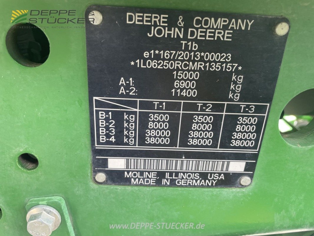 Traktor des Typs John Deere 6250R, Gebrauchtmaschine in Lemgo (Bild 16)