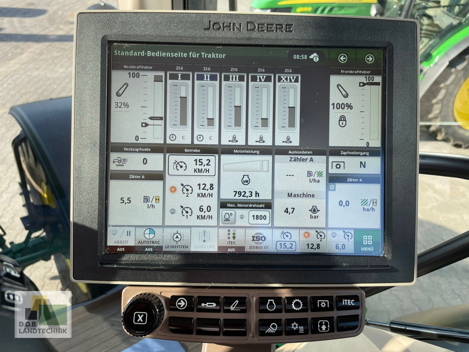 Traktor typu John Deere 6250R, Gebrauchtmaschine v Regensburg (Obrázek 14)