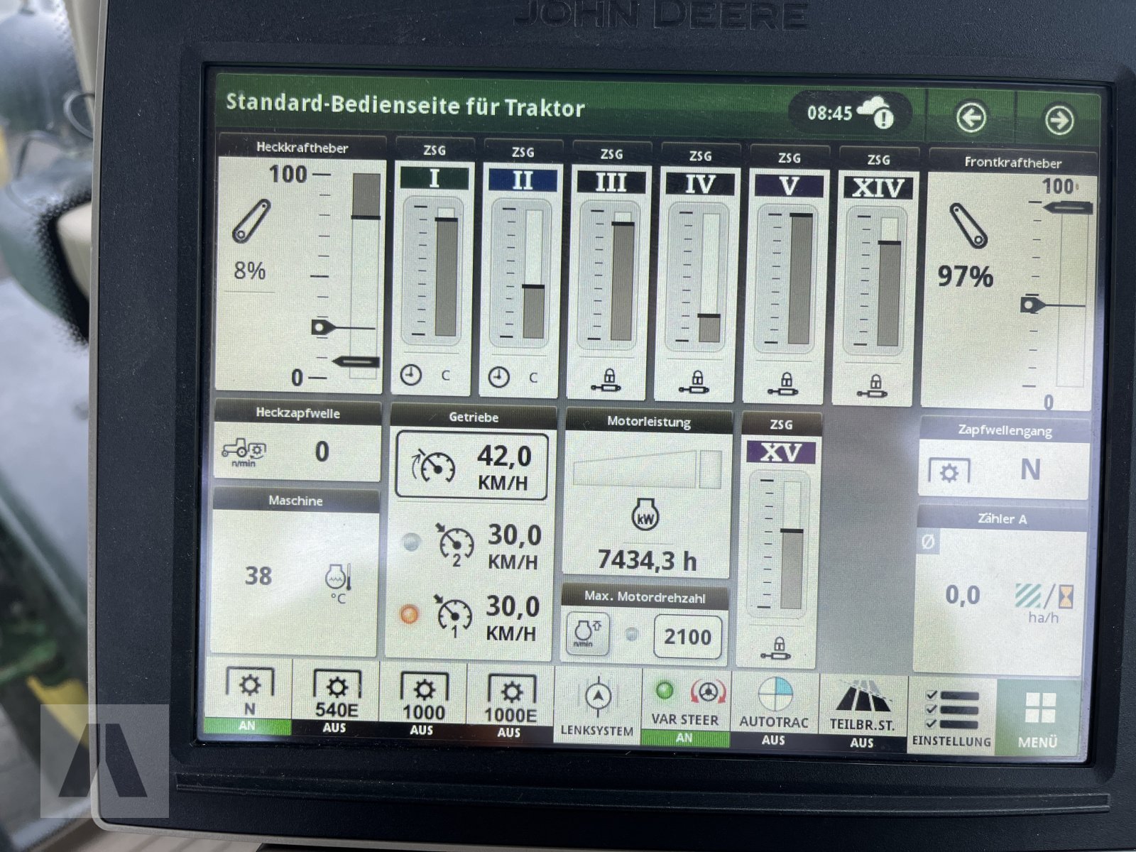Traktor typu John Deere 6250R, Gebrauchtmaschine w Tettenweis I Karpfham (Zdjęcie 14)