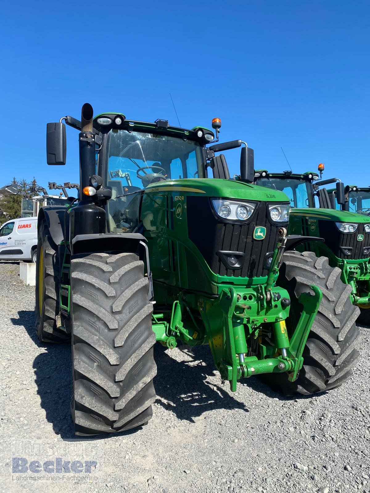 Traktor типа John Deere 6250R, Gebrauchtmaschine в Weimar-Niederwalgern (Фотография 3)