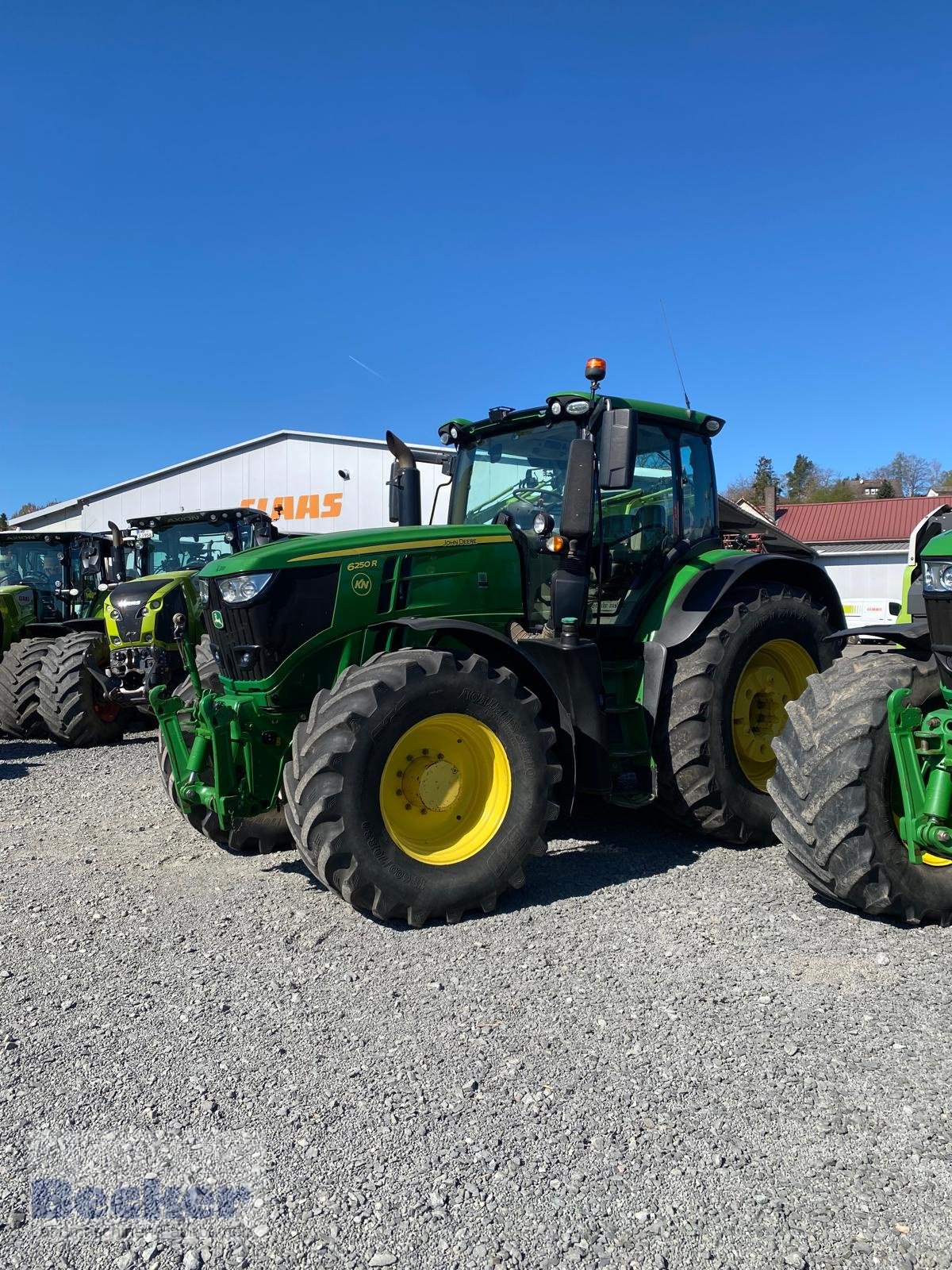 Traktor типа John Deere 6250R, Gebrauchtmaschine в Weimar-Niederwalgern (Фотография 5)