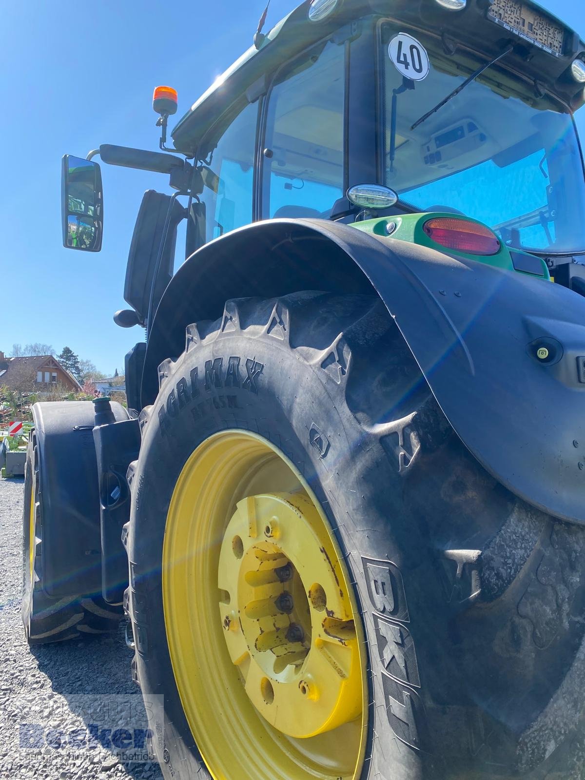 Traktor типа John Deere 6250R, Gebrauchtmaschine в Weimar-Niederwalgern (Фотография 7)