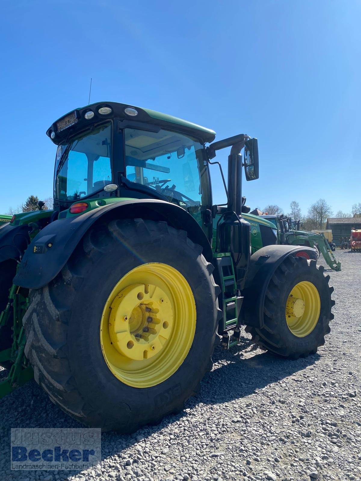 Traktor типа John Deere 6250R, Gebrauchtmaschine в Weimar-Niederwalgern (Фотография 10)