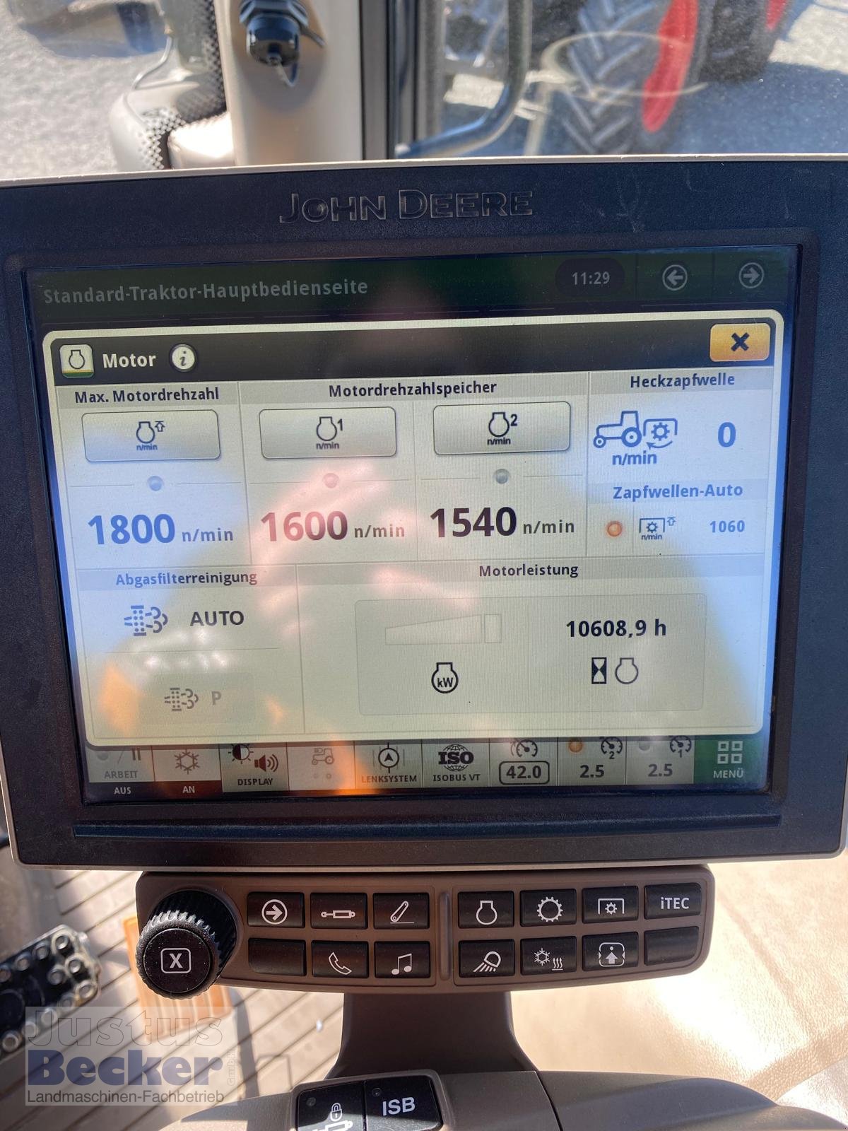Traktor типа John Deere 6250R, Gebrauchtmaschine в Weimar-Niederwalgern (Фотография 15)