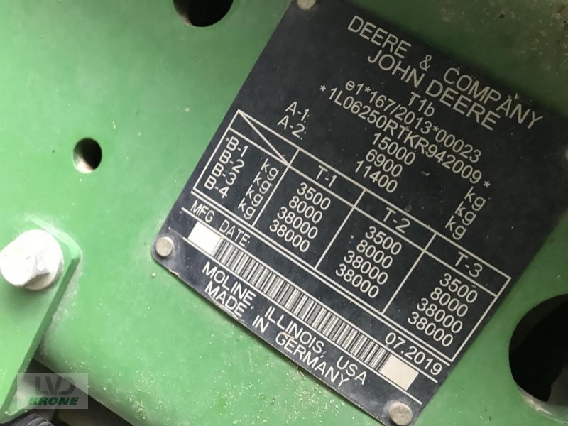 Traktor typu John Deere 6250R, Gebrauchtmaschine v Spelle (Obrázek 12)