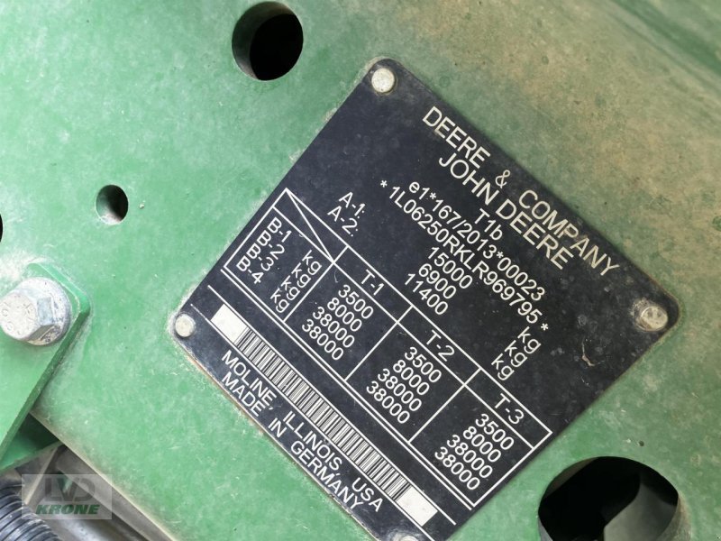 Traktor typu John Deere 6250R, Gebrauchtmaschine v Spelle (Obrázek 16)