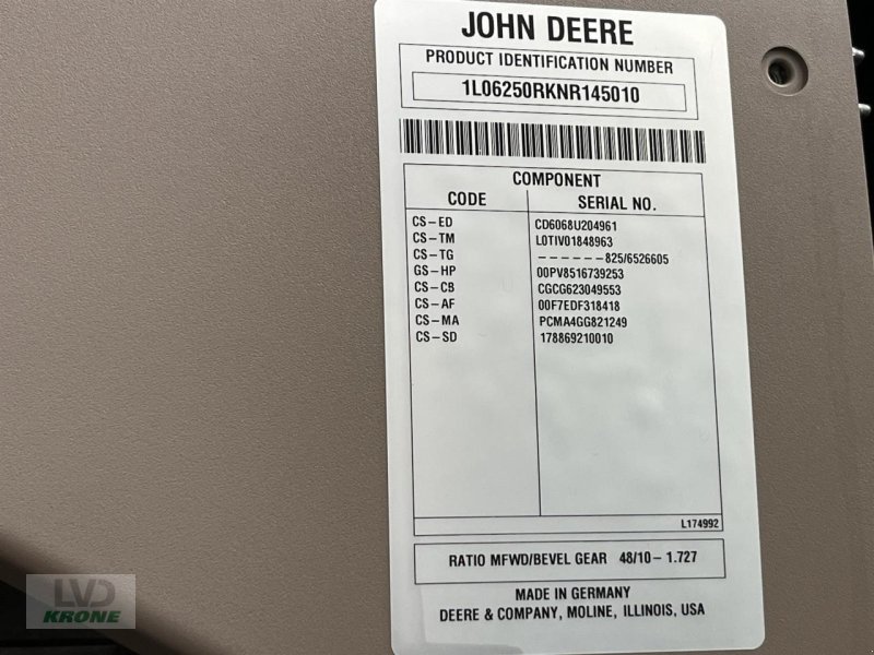 Traktor of the type John Deere 6250R, Gebrauchtmaschine in Spelle (Picture 11)