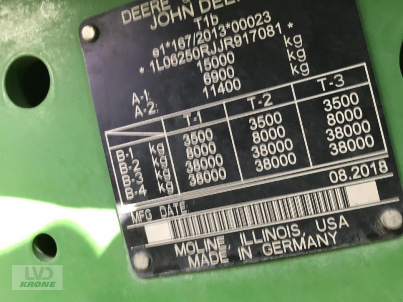 Traktor του τύπου John Deere 6250R, Gebrauchtmaschine σε Spelle (Φωτογραφία 14)