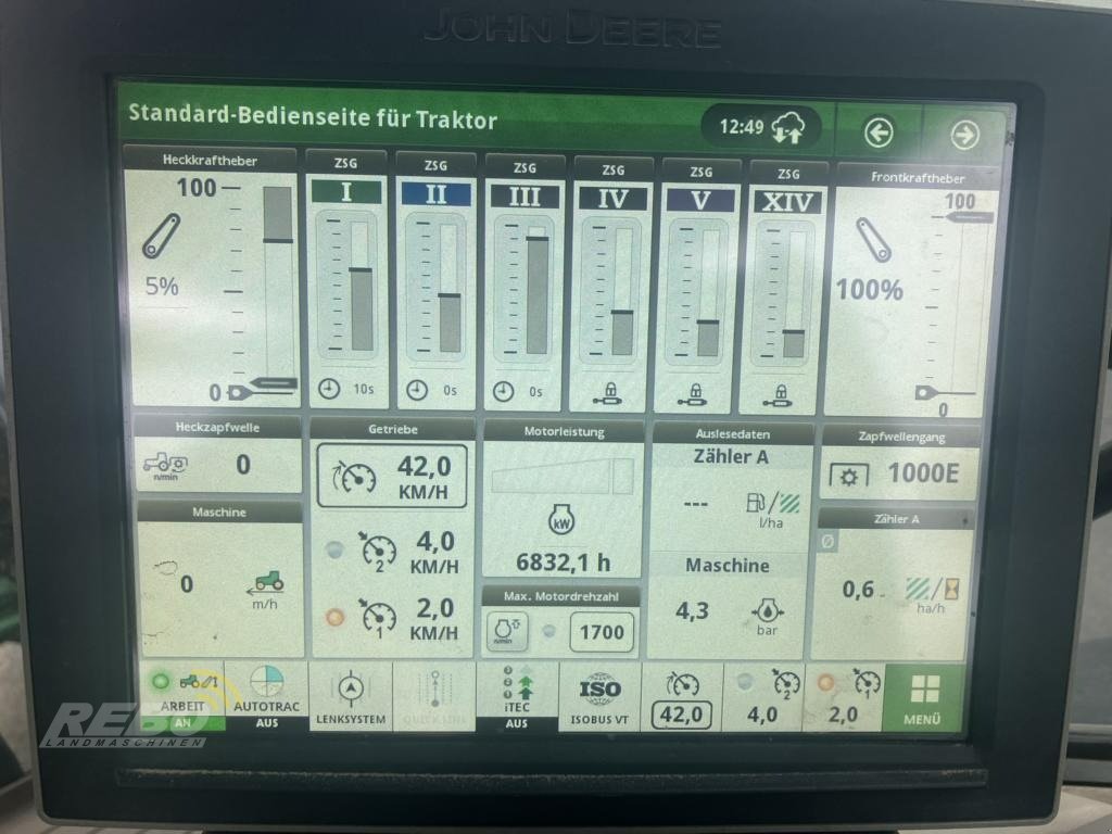 Traktor типа John Deere 6250R, Gebrauchtmaschine в Diekhusen-Fahrstedt (Фотография 17)