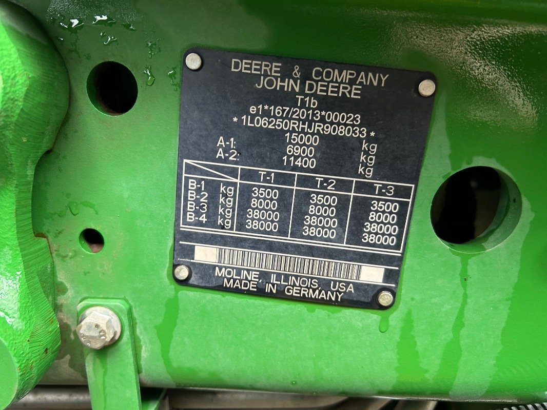 Traktor del tipo John Deere 6250R, Gebrauchtmaschine In Sittensen (Immagine 19)