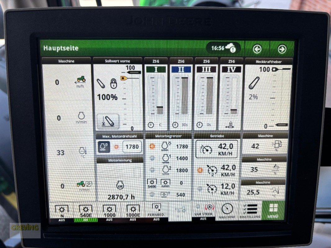 Traktor des Typs John Deere 6250R, Gebrauchtmaschine in Ahaus (Bild 11)