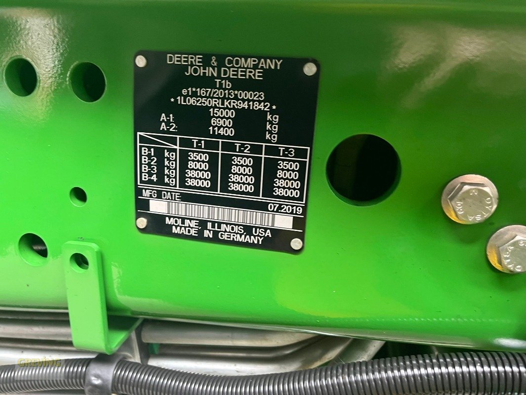 Traktor of the type John Deere 6250R, Gebrauchtmaschine in Ahaus (Picture 15)