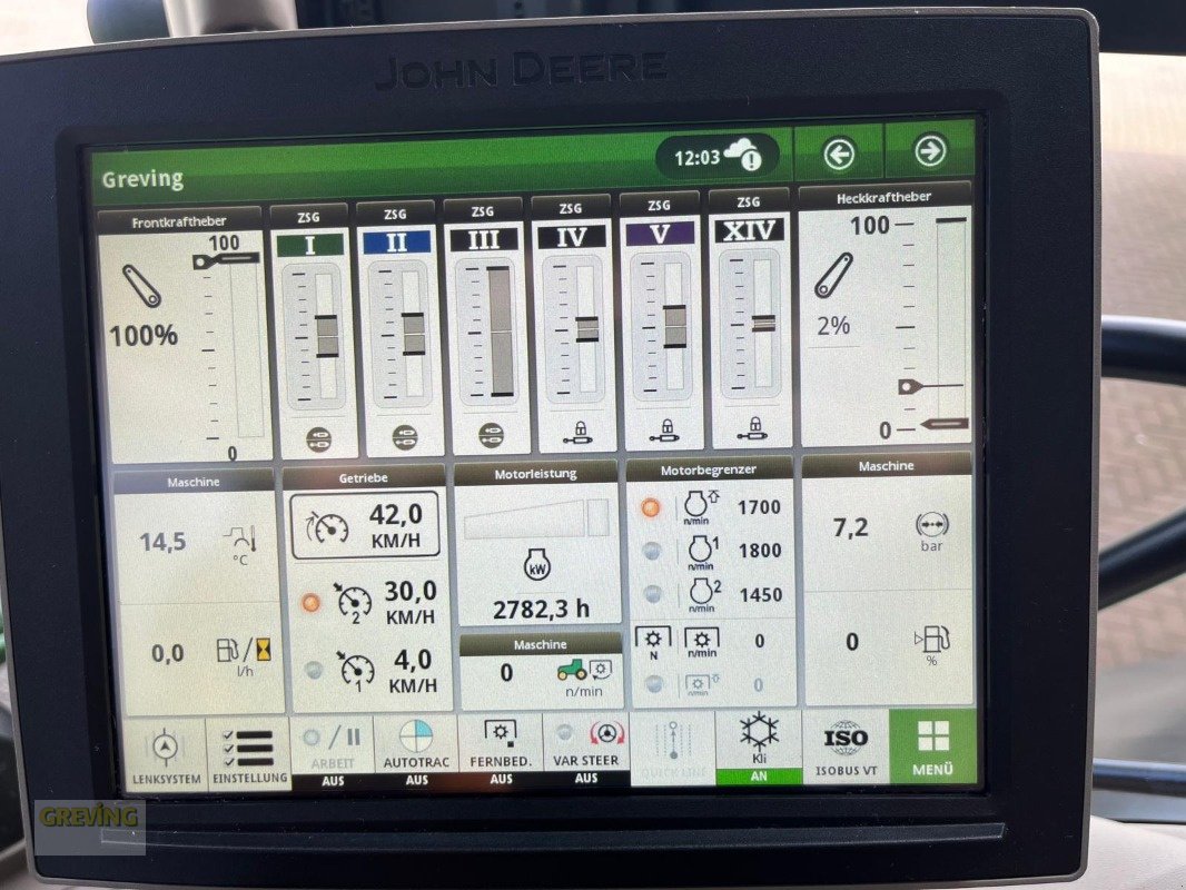 Traktor Türe ait John Deere 6250R, Gebrauchtmaschine içinde Ahaus (resim 11)