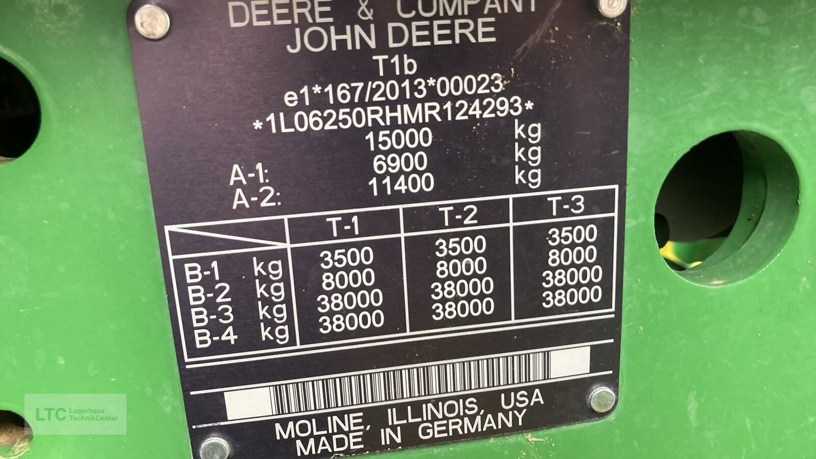 Traktor tipa John Deere 6250R, Gebrauchtmaschine u Eggendorf (Slika 17)