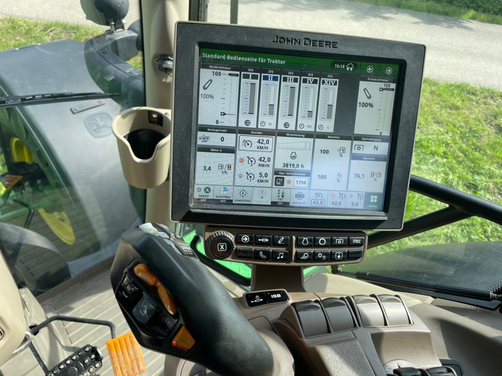 Traktor typu John Deere 6250R, Gebrauchtmaschine w Eching (Zdjęcie 18)