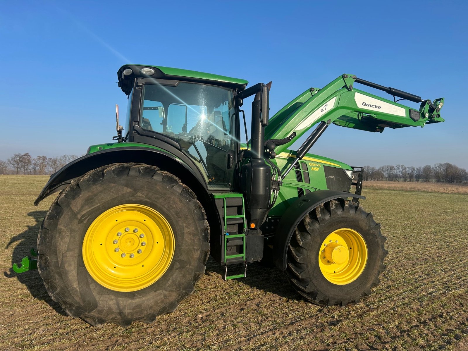 Traktor van het type John Deere 6250R, Gebrauchtmaschine in Potsdam (Foto 10)