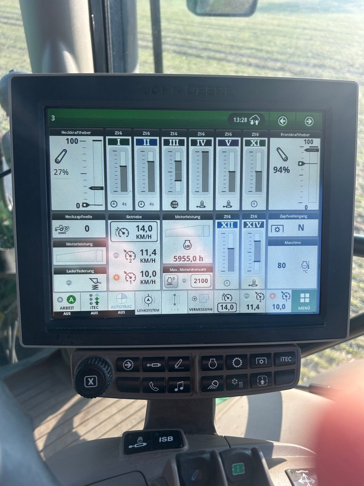 Traktor van het type John Deere 6250R, Gebrauchtmaschine in Potsdam (Foto 17)