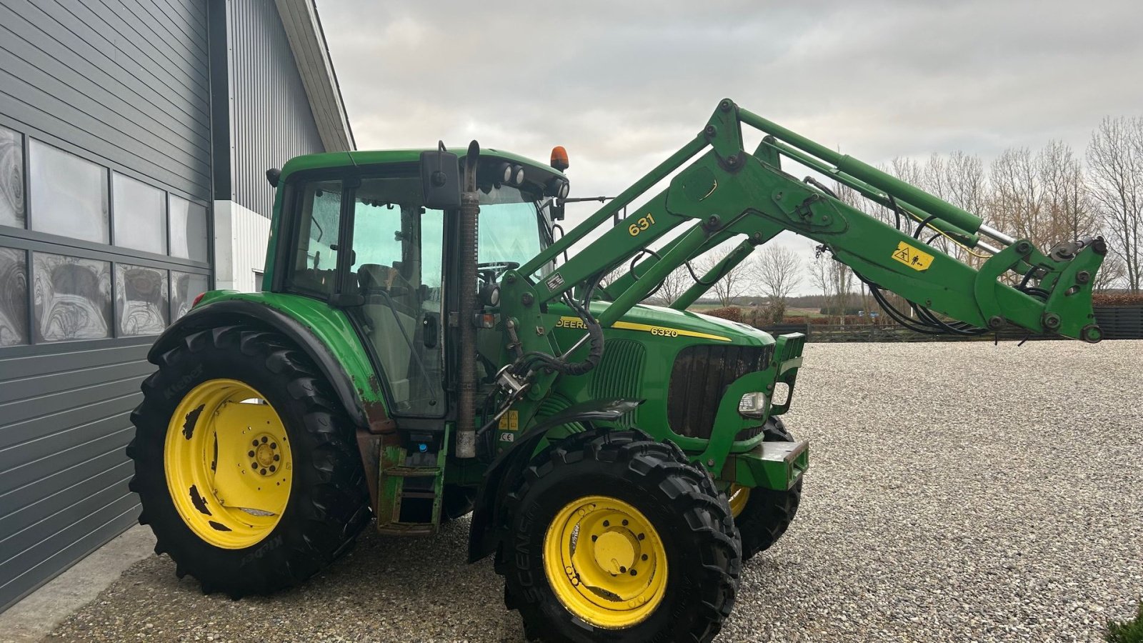Traktor van het type John Deere 6320 TLS Autoquad, Gebrauchtmaschine in Thorsø (Foto 7)