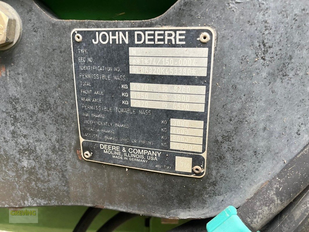 Traktor от тип John Deere 6320, Gebrauchtmaschine в Ort - Kunde (Снимка 19)