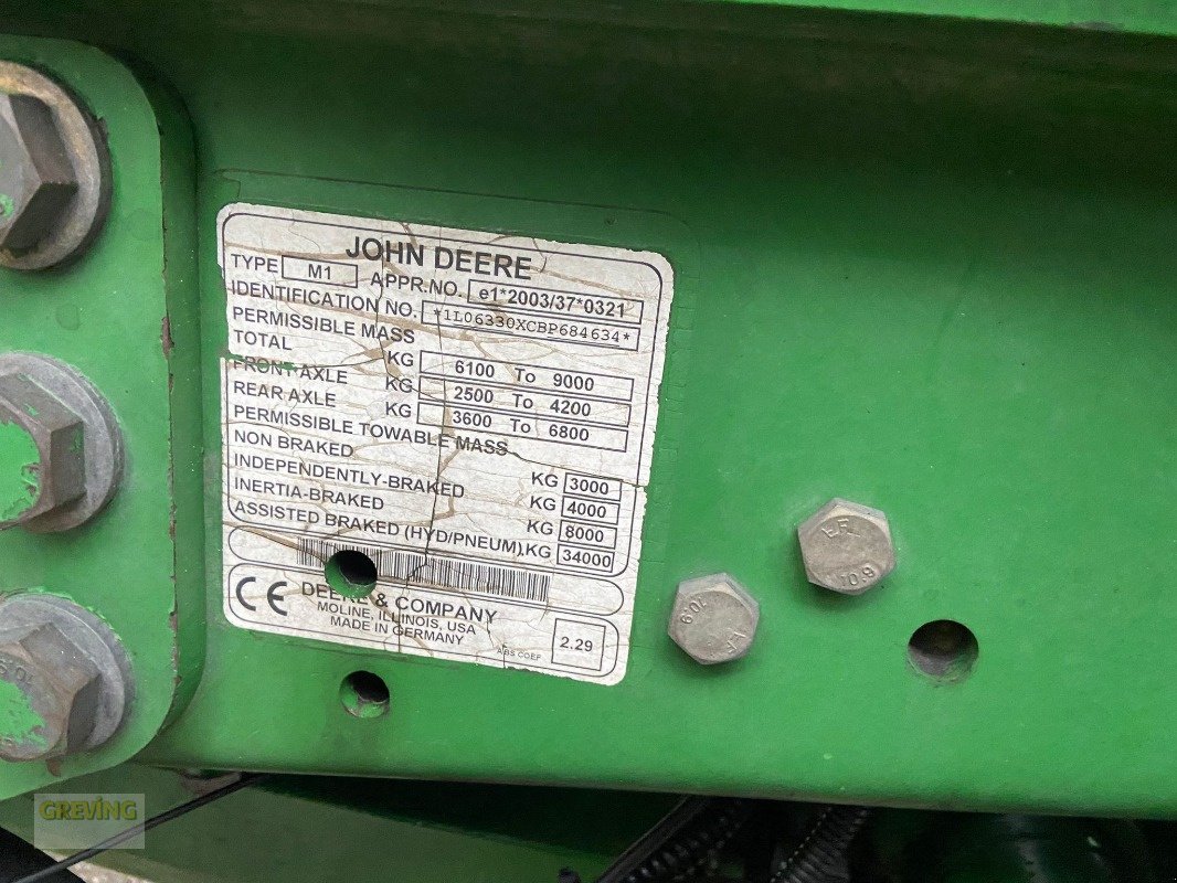 Traktor типа John Deere 6330 *Kundenauftrag*, Gebrauchtmaschine в Ort - Kunde (Фотография 15)